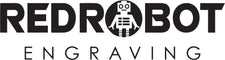 Red Robot Engraving