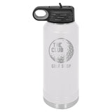CRNA Appreciation Laser Engraved 32 oz Insulated Water Bottle with Straw, Personalized, Custom Stainless Steel Sports Water Bottle