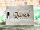 Personalized Cutting Board - Engraved Cutting Board, Custom Cutting Board, Wedding Gift, Housewarming Gift, Anniversary, Engagement