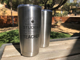 Teacher Gift, Behind Every Successful Student tumbler, Engraved Insulated Tumbler, Teacher appreciation gift, Principal, Vice Principal