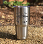 Vet tech Gift, Behind Every Successful Veterinarian 32 oz tumbler, Vet Tech appreciation gift, nurse, Vet Assistant